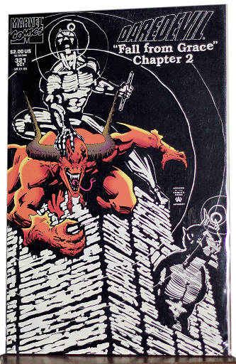 Click to view Daredevil 321 as a Glow In The Dark cover!